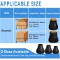 Chair Leg Floor Protectors for Hardwood Floors