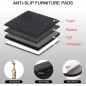 Non Slip Furniture Pads -56 pcs