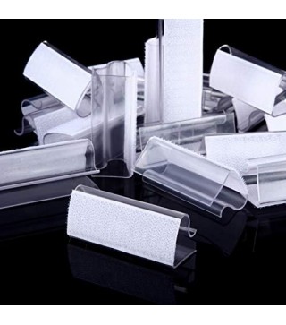 50 Pieces Transparent Clear Table Skirting Clips Model Plastic Tablecloth Clips Holder Clamps for Tablecover