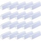 50 Pieces Transparent Clear Table Skirting Clips Model Plastic Tablecloth Clips Holder Clamps for Tablecover
