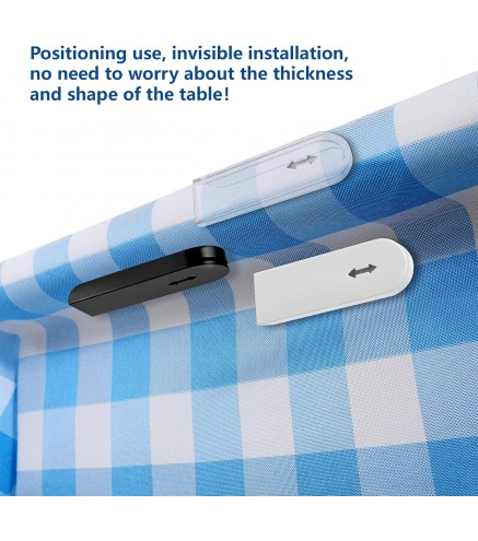 Table Cloth Holder Clips,Clear Tablecloth Clips
