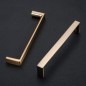 Cabinet Pulls Square Champagne Bronze