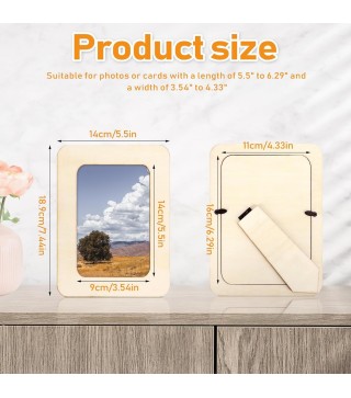 Wooden Picture Frames for Crafts
