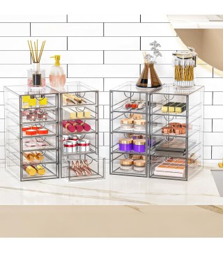 Makeup Organizer with 19 Drawers
