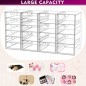 Makeup Organizer with 19 Drawers