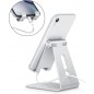 Adjustable Cell Phone Stand, Aluminum Desktop Cellphone Stand
