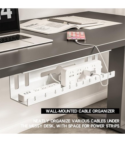 Under Desk Cable Management Tray Wires Organizer