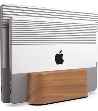 Adjustable Dual Vertical Laptop Stand for Desk