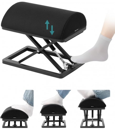 Truly Infinite Height Adjustable Footrest