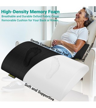 Adjustable Foot Rest for Under Desk at Work