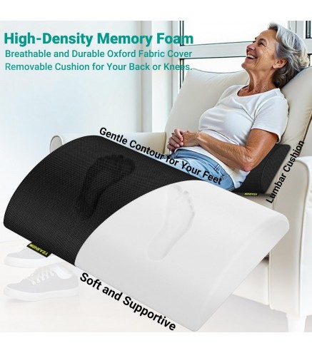 Adjustable Foot Rest for Under Desk at Work