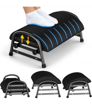 Adjustable Foot Rest for Under Desk at Work
