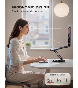 Adjustable Laptop Stand for Desk