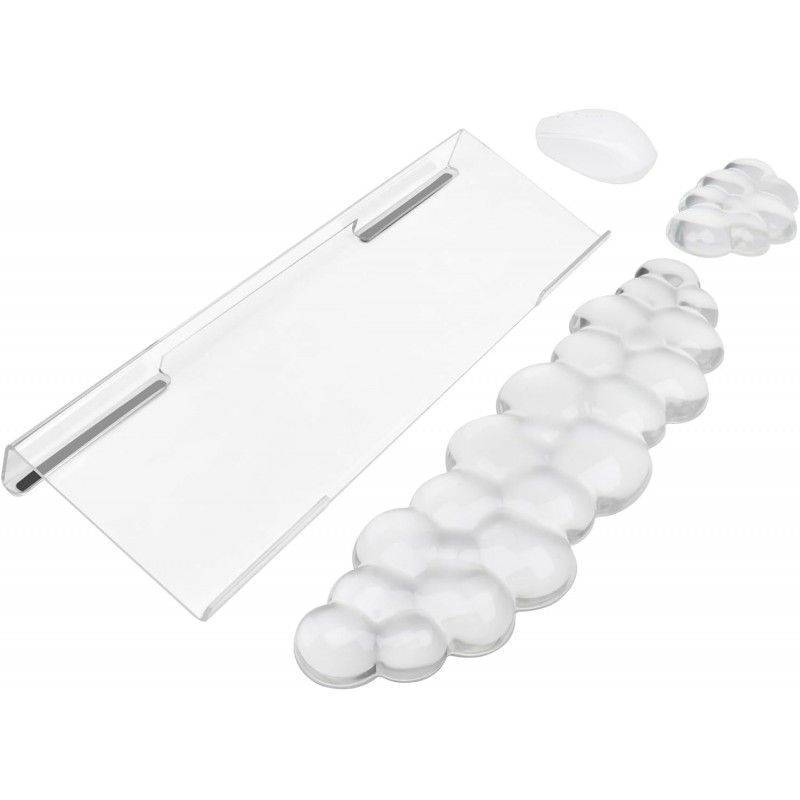 Acrylic Transparent Computer Keyboard Stand