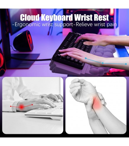 Ergonomic Wrist Rest for Keyboard and Mouse