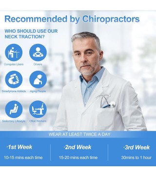 Portable Cervical Traction Device for Instant Neck Pain Relief