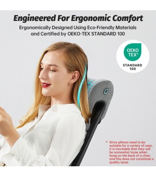 Headrest Office Chair Neck Pillow Ergonomic Memory Foam Desk Pillow