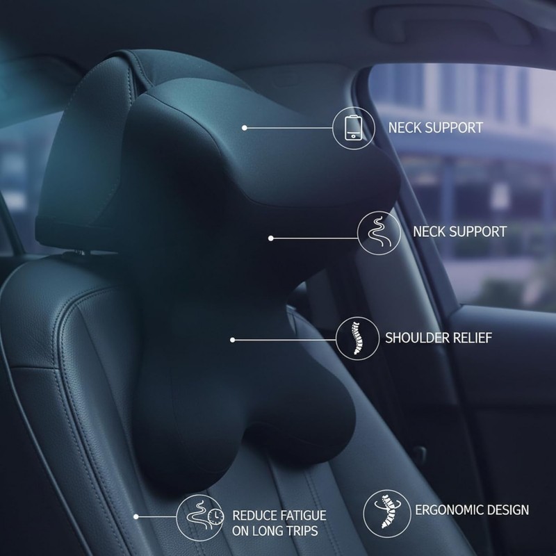 Car Neck Pillow for Driving Seat Car headrest Pillow