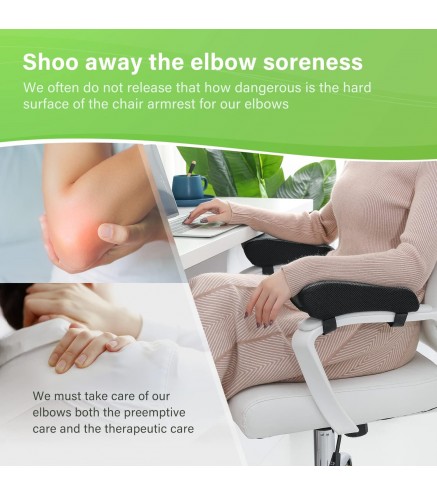 Chair Ergonomic Armrest Cooling Gel Pads