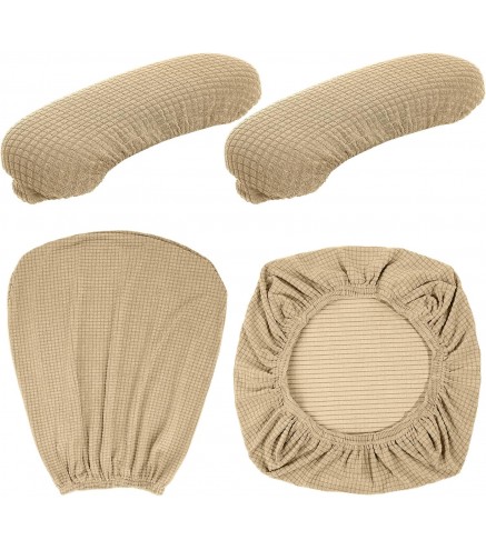 Tallew 4 Pcs Office Chair Covers Set Computer Universal