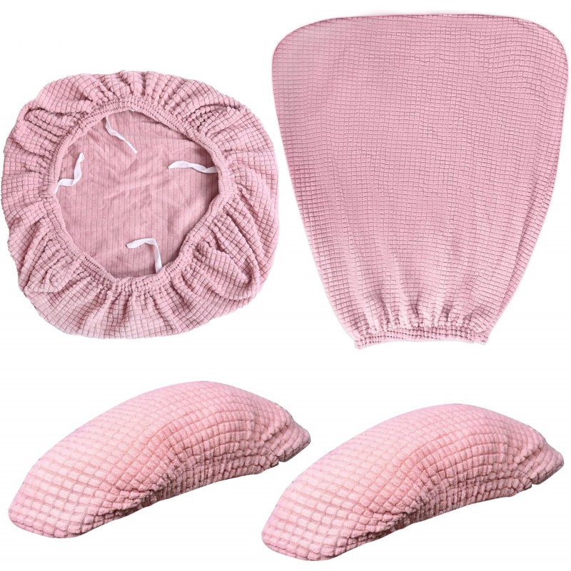 4 Pcs Office Chair Covers Set Computer Universal