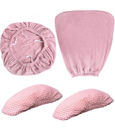4 Pcs Office Chair Covers Set Computer Universal