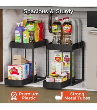 Multi-Purpose Pull-Out Storage Organizers