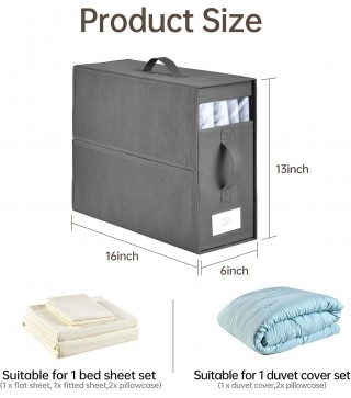 Bed Sheet Organizers and Storage