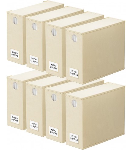 Bed Sheet Organizers and Storage