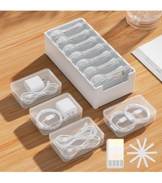 Cable Storage Box with Cable Straps