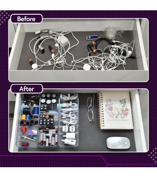 Set of 3 Cable Organizer Box