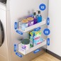 4 Pack Magnetic Laundry Organizer