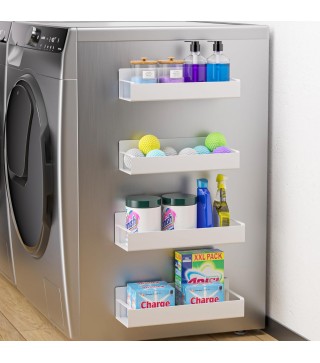 4 Pack Magnetic Laundry Organizer