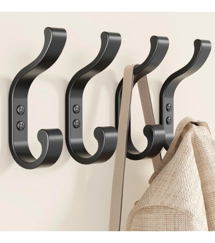 Coat Hooks Wall Mount for Hanging