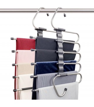 Magic Pants Hangers Space Saving