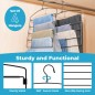 Fontaines Luxury 5 Tier Pants Hangers 4 Pack