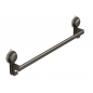 Suction Cup (Twist) Single Rod 24" Towel Bar with Hooks