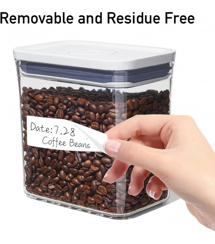 1000 Pcs Blank Removable Freezer Labels