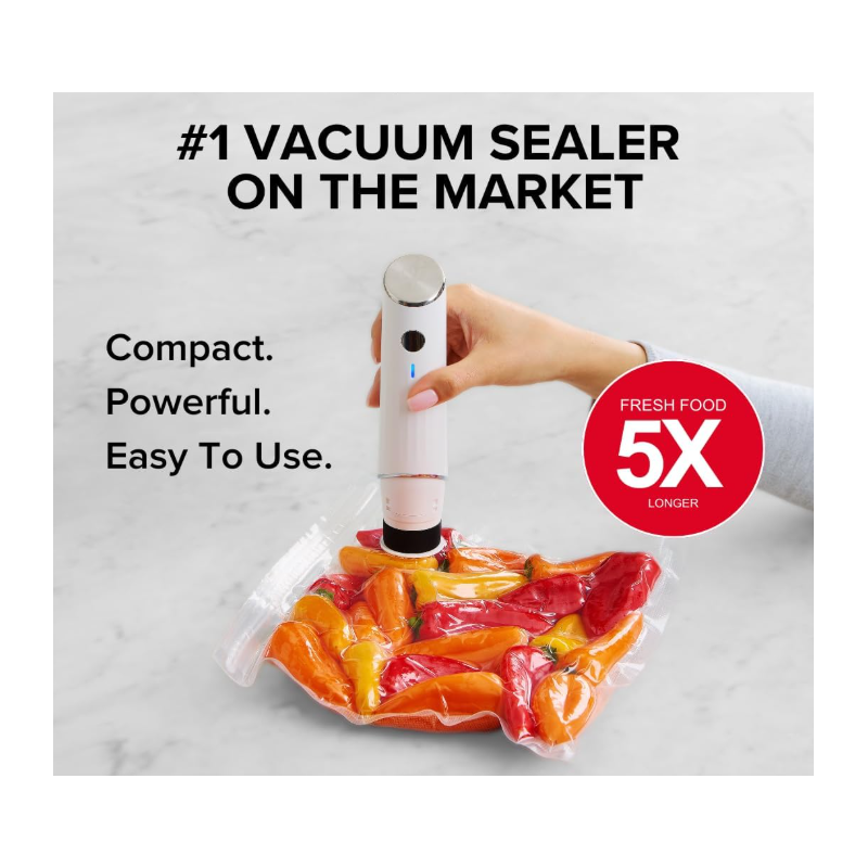 Compact Vacuum Sealer for Food