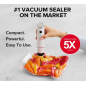Compact Vacuum Sealer for Food