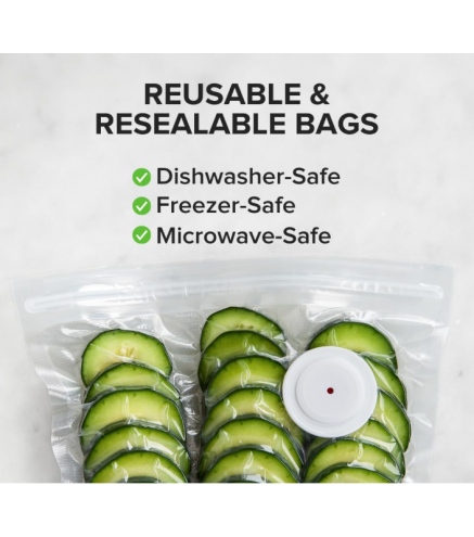 Compact Vacuum Sealer for Food