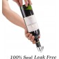 SteeL Leakproof Expanding Wine Stopper (2 Pack)