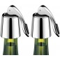 SteeL Leakproof Expanding Wine Stopper (2 Pack)