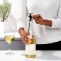 SteeL Leakproof Expanding Wine Stopper (2 Pack)
