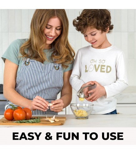 Premium Garlic Press Set