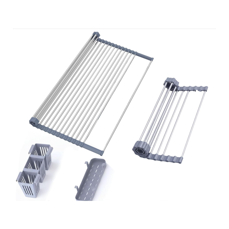 Expandable Roll Up Dish Drying Rack