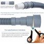 20FT Flexible Corrugated Drain Hose