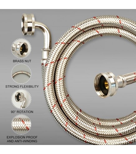 20FT Red and Blue Washer Hoses