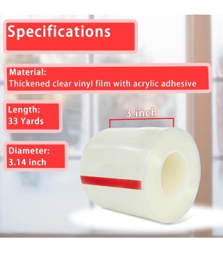 Transparent Window Weather Sealing Tape
