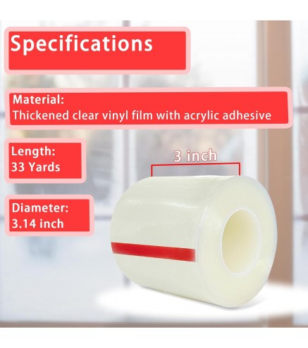 Transparent Window Weather Sealing Tape